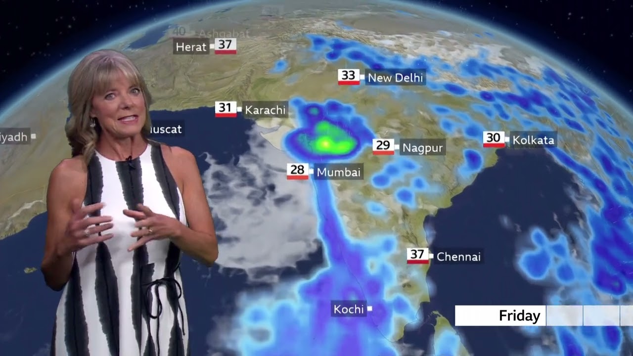 BBC Weather today in Europe -  July 30th, 2026