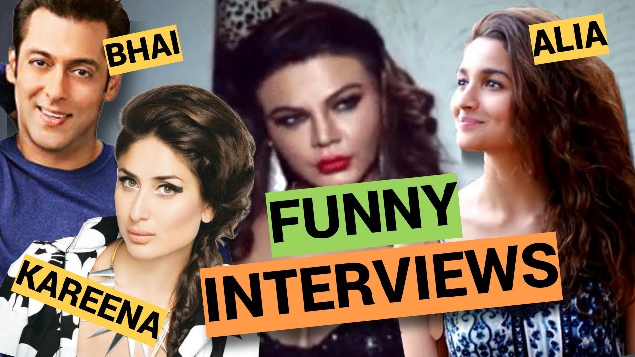 Funny Bollywood Actors Interview