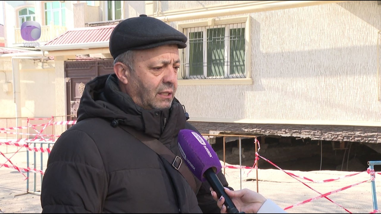 Xətaidə çökmə yaşanan evin sahibi: 