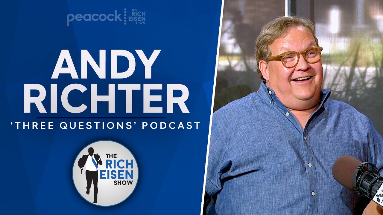 Andy Richter Talks ‘Three Questions’ Podcast, Cubs, Fabio & More with Rich Eisen | Full Interview