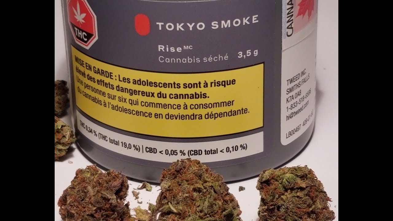 SQDC Weed Review #161 Rise Tokyo Smoke