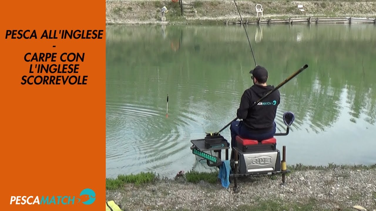 Pesca all'INGLESE | CARPE con l'inglese SCORREVOLE