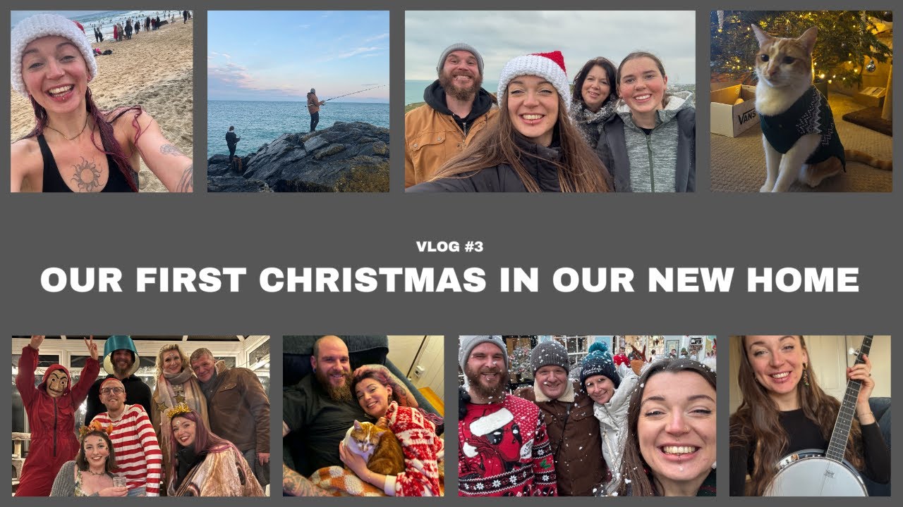 Vlog #3 | Our first Christmas in our new home! & New Year's Eve in St Ives