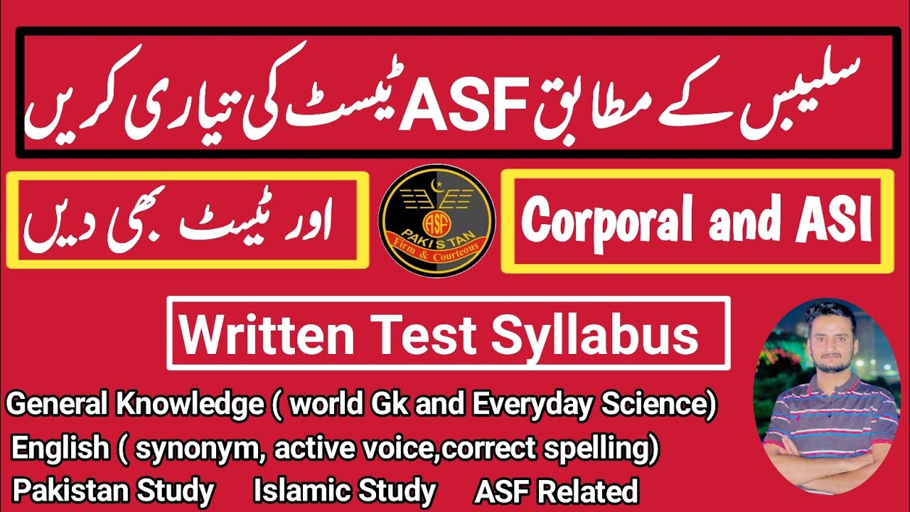 According to Syllabus ASF Written Test Preparation for Corporal and ASI 2025|Most Important Question