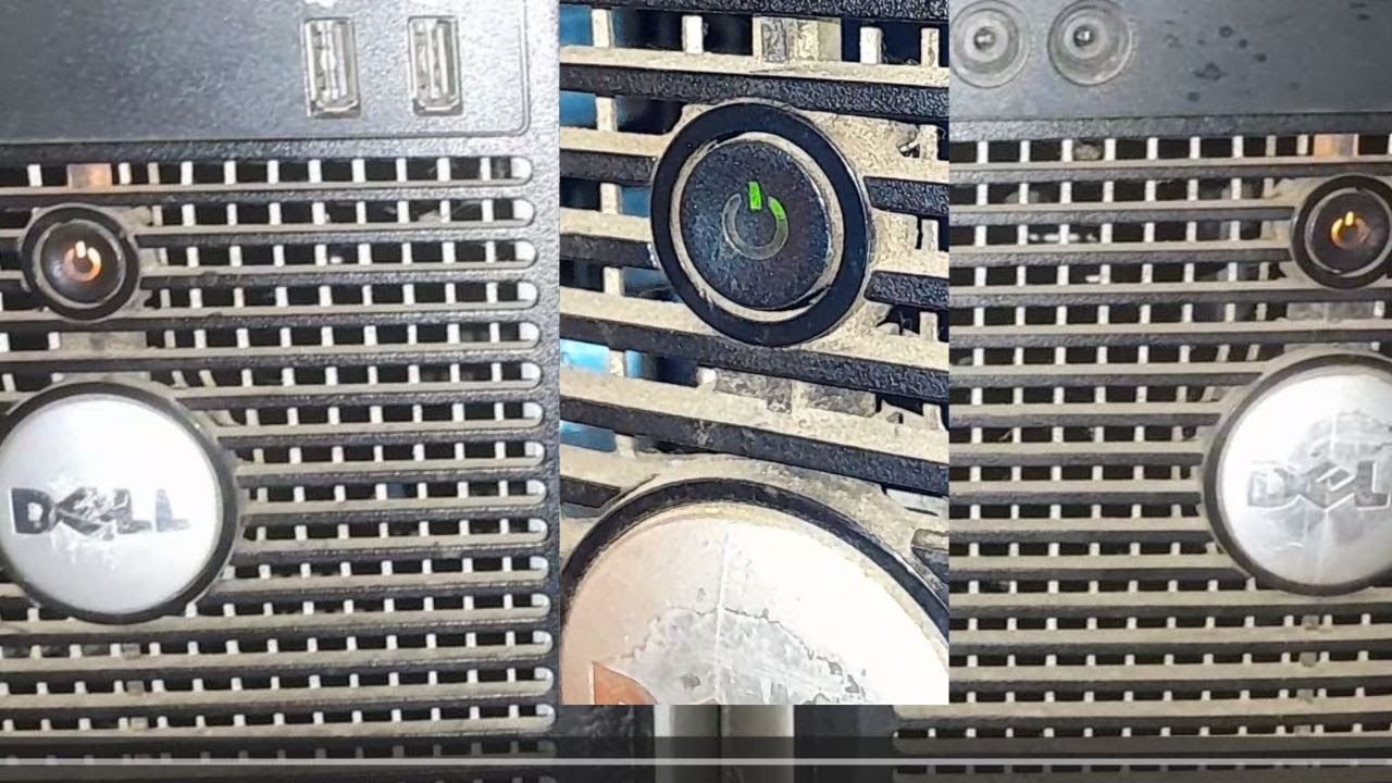 Dell Computer Orange Light Blinking Problem Solved 100%