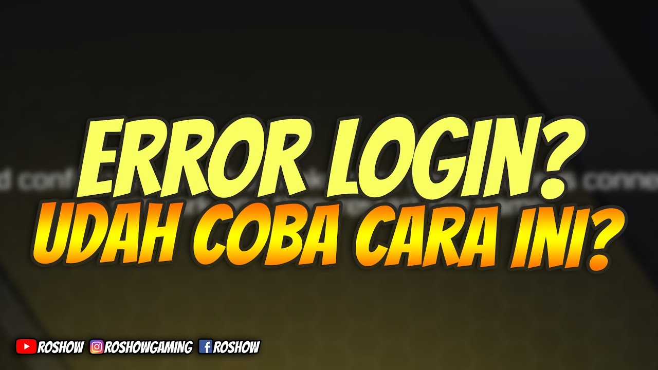 GAK BISA LOGIN, UDA COBA CARA INI!? CODM INDONESIA