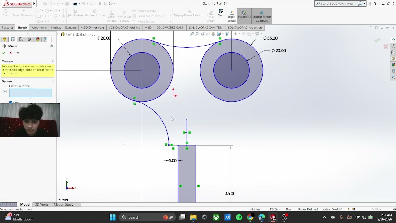 SOLIDWORKS EXERCISE 8