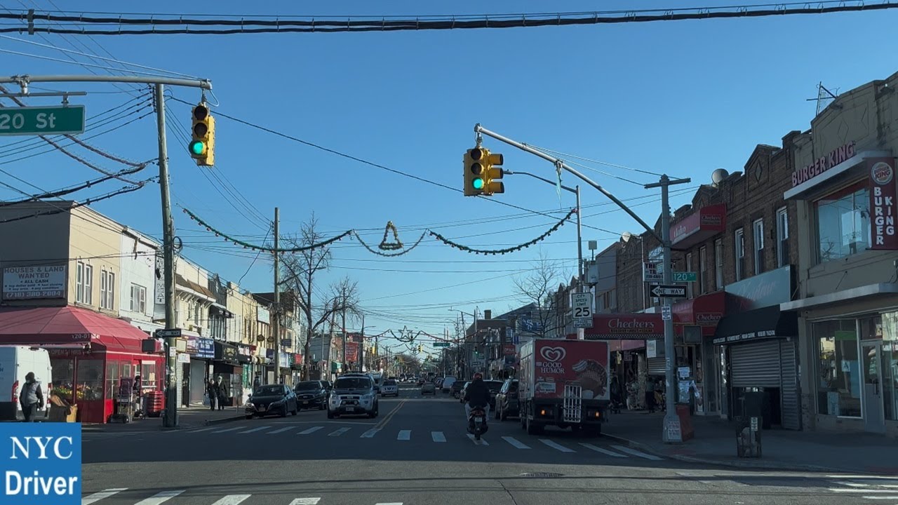 New York City | 4K Driving in Liberty Ave, Queens, NY