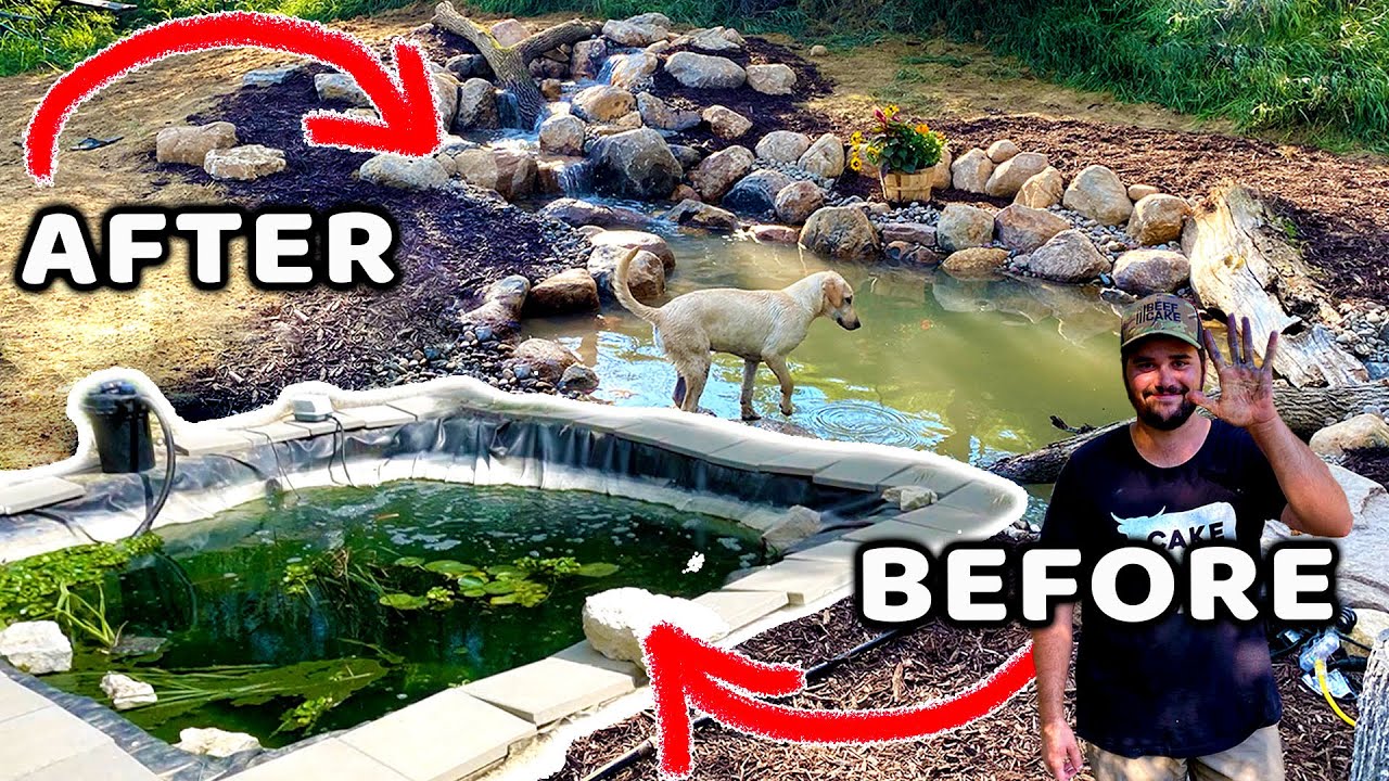 FLAIR FISHING Gets a Pond Makeover!!
