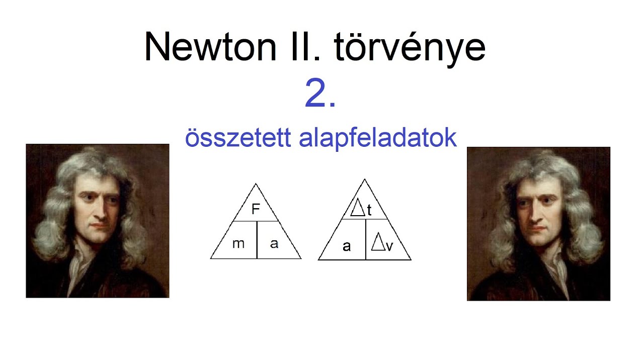 Newton II. törvénye 2. (összetett alapfeladatok)