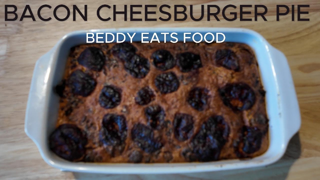 BACON CHEESEBURGER PIE