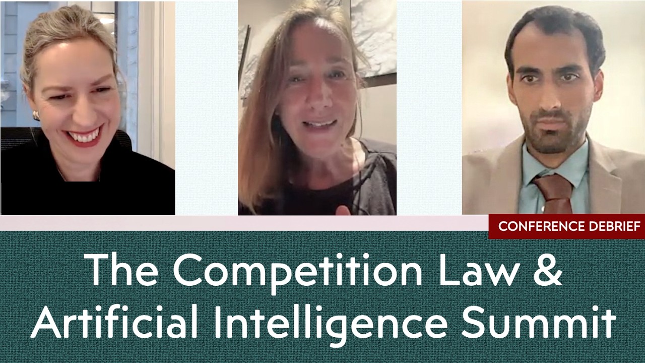UK Competition Policy in the Area of AI (TL4 Summit): Jenine Hulsmann, Emily Chissell, Anush Ganesh