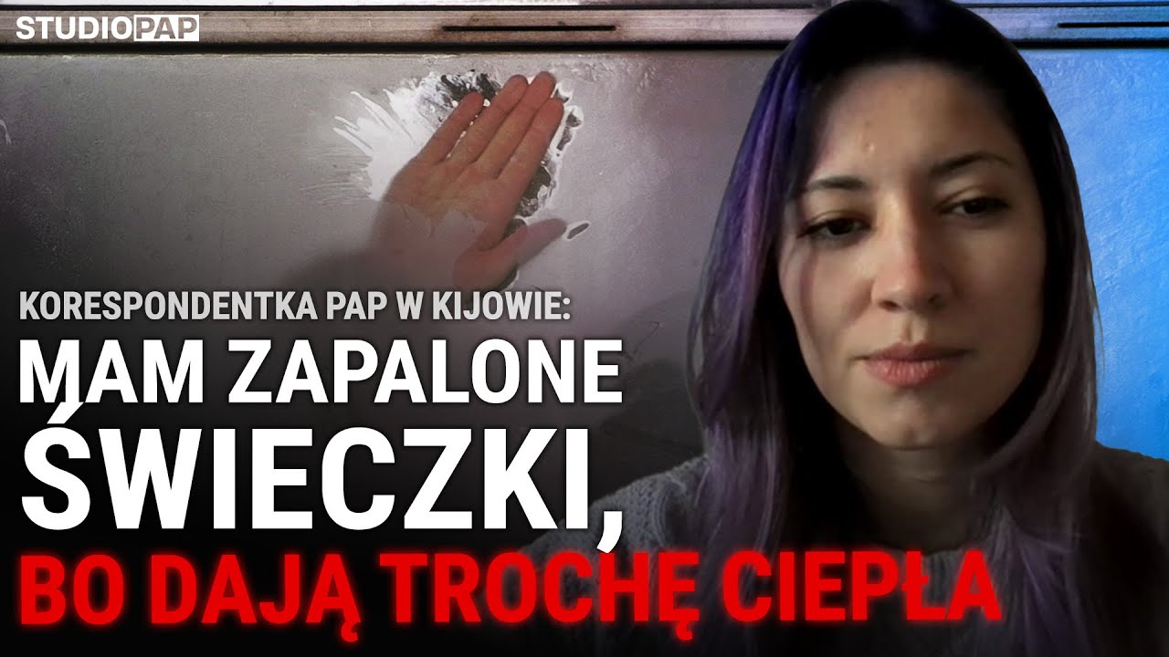 Korespondentka PAP w Kijowie: w mieszkaniu jest 13 st. C