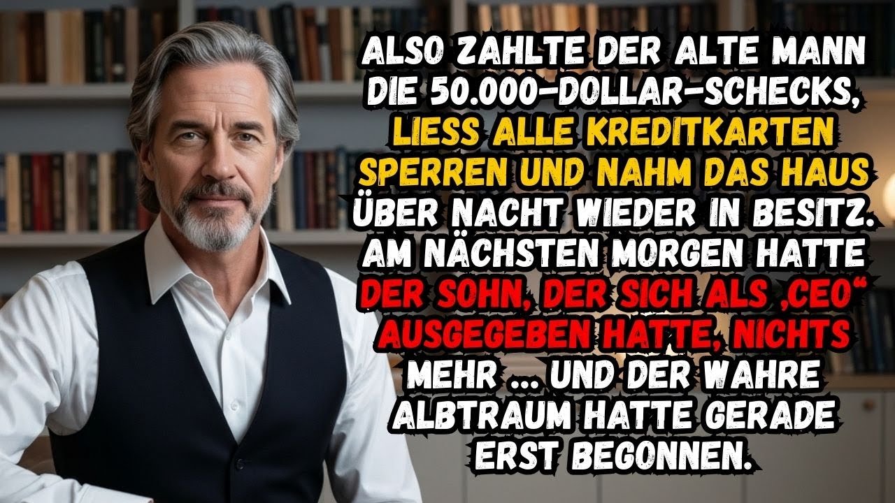 Mein Sohn sagte zu mir: „Wir brauchen Abstand“, also habe ich mich zurückgezogen.