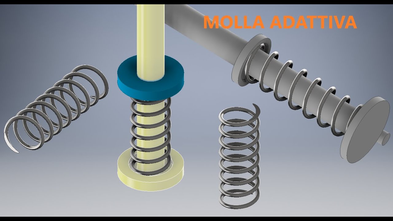 Pier CAD 3D - Corso base Inventor Pro (Video 11/1 Molla adattiva)