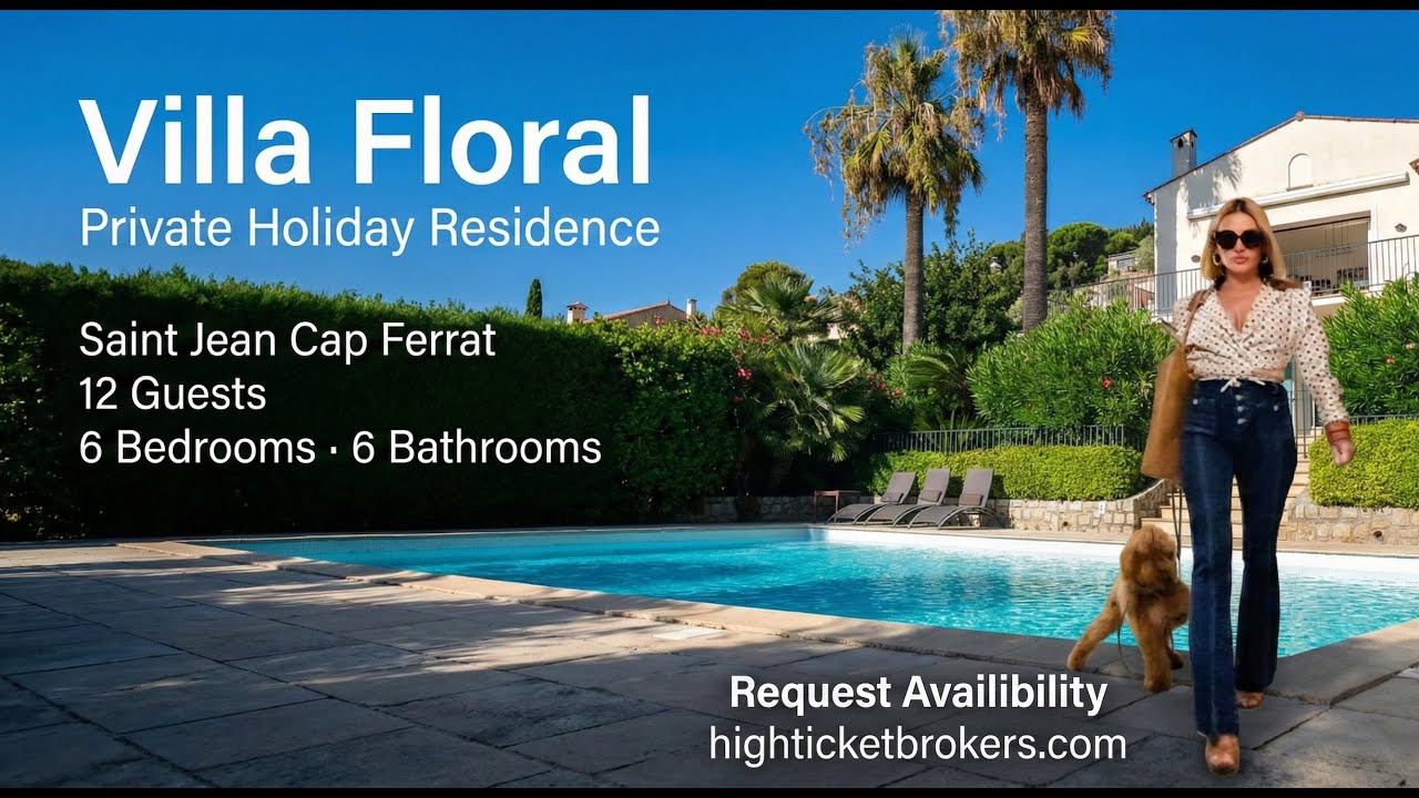Villa Floral | Seafront Estate with Private Access &ndash; Cap Ferrat, French Riviera