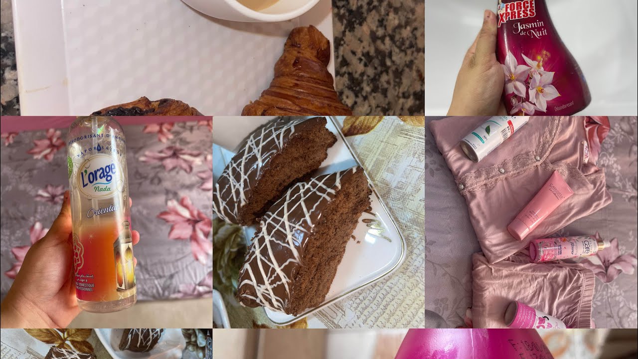تنظيف 🧼 عميق للحمام 🥰وصفة كروكي بالشوكولاته #اكسبلور #حلويات #طبخ #حلويات_جزائرية #حلوة_جافة 