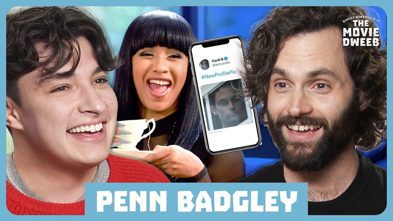 Penn Badgley Does Wild Photoshoot For Cardi B's Next Profile Picture 🔥 | The Movie Dweeb