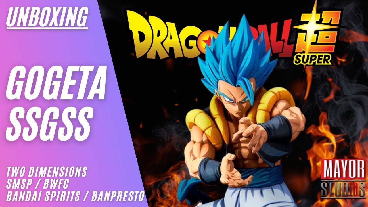GOGETA SSGSS SUPER MASTER STAR PIECE (BWFC) BANDAI SPIRITS / BANPRESTO!! (Unboxing / Review)