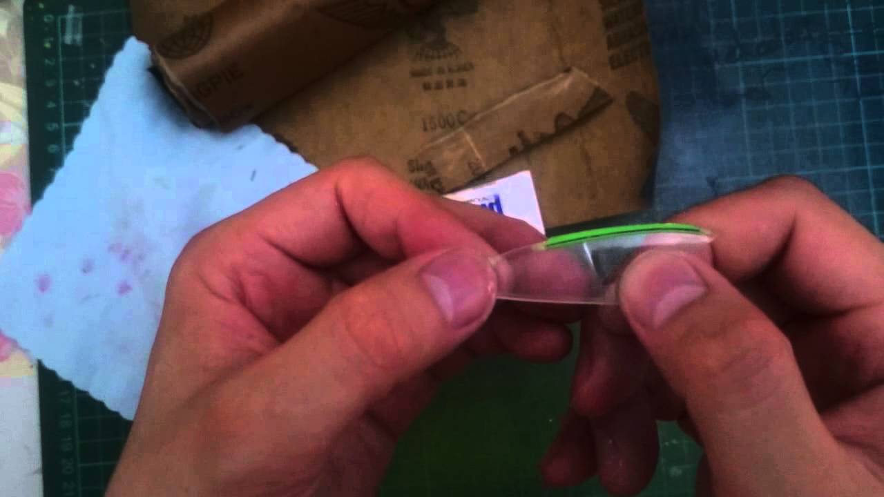 what to do if there is unwanted cement on the clear plastic parts ( boring video, but useful)
