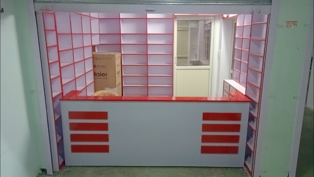 Medical shop furniture work full storage box #furnituredesign