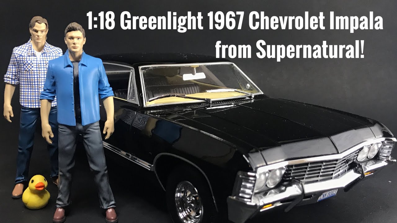 1:18 Greenlight 1967 Chevy Impala Supernatural Unboxing and Review!