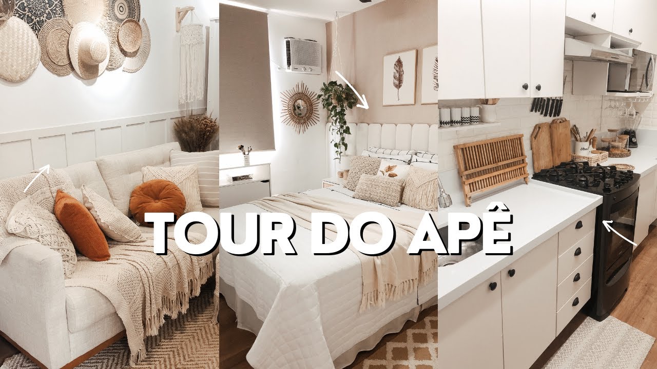 TOUR ATUALIZADO PELO APÊ  #tour #decoração #estiloboho