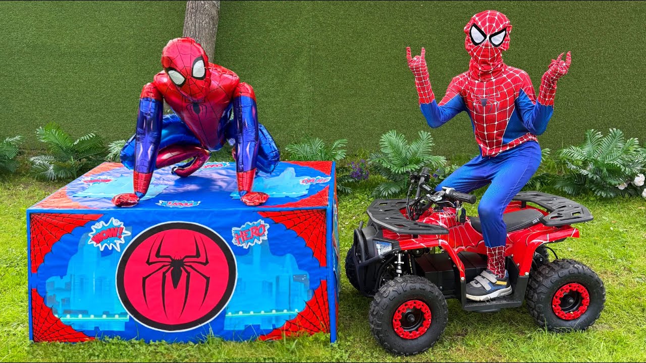 Sofia and Max became superheroes and helps his friends