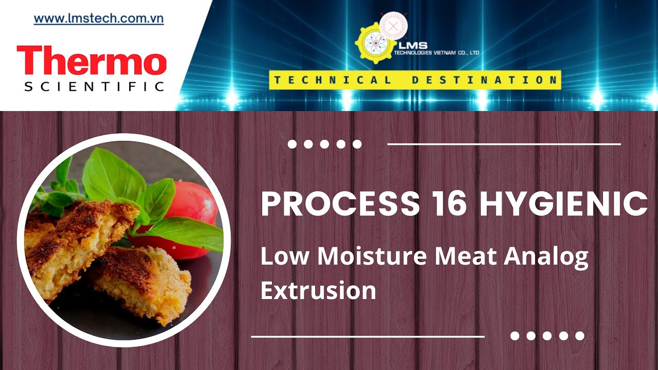[THERMO SCIENTIFIC][Plant-Based Meat Analog][Low Moisture Meat Analog Extrusion] Process16  Hygienic