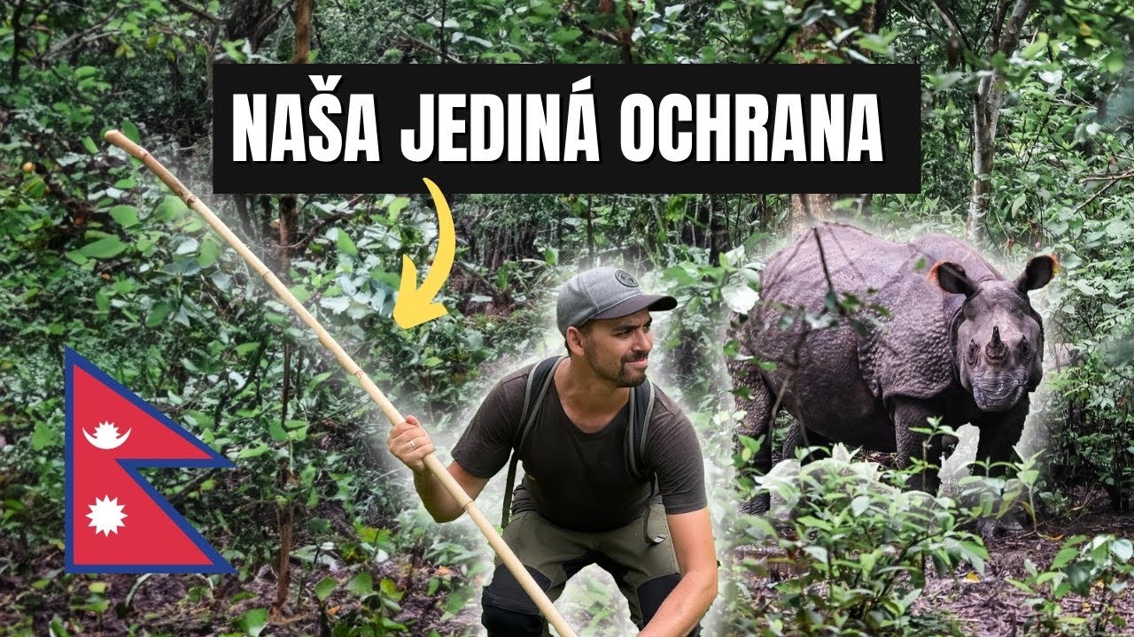 NAJNEBEZPEČNEJŠIE safari na svete | Peši po džungli plnej tigrov a nosorožcov🇳🇵