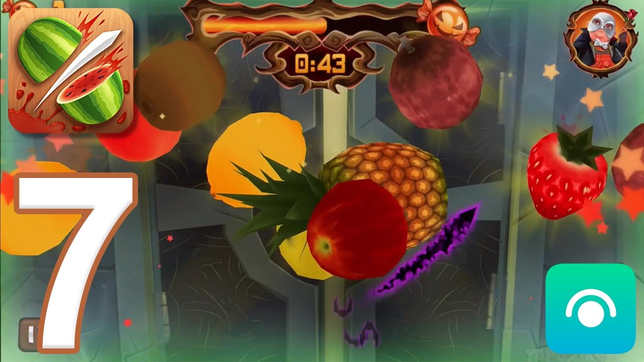 Fruit Ninja - Gameplay Walkthrough Part 7 - Halloween (iOS, Android)