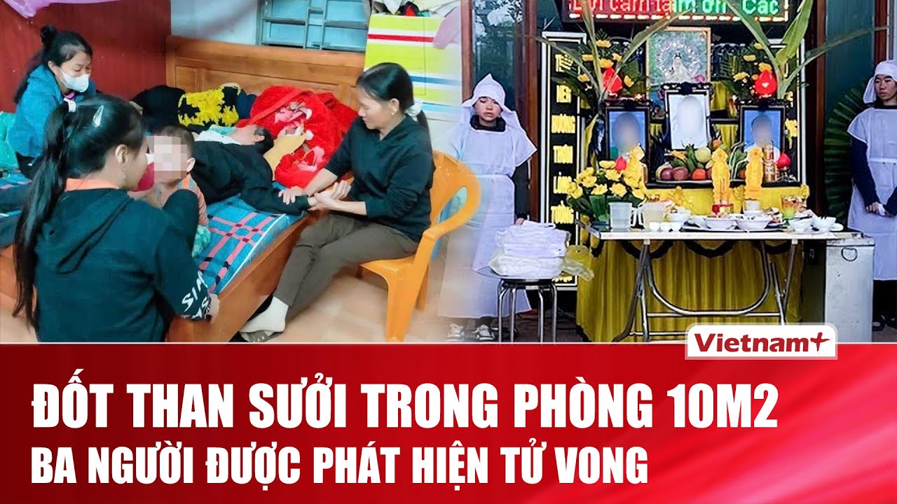 Đốt than sưởi trong phòng kín 10m2, ba người tử vong thương tâm ở Hà Tĩnh