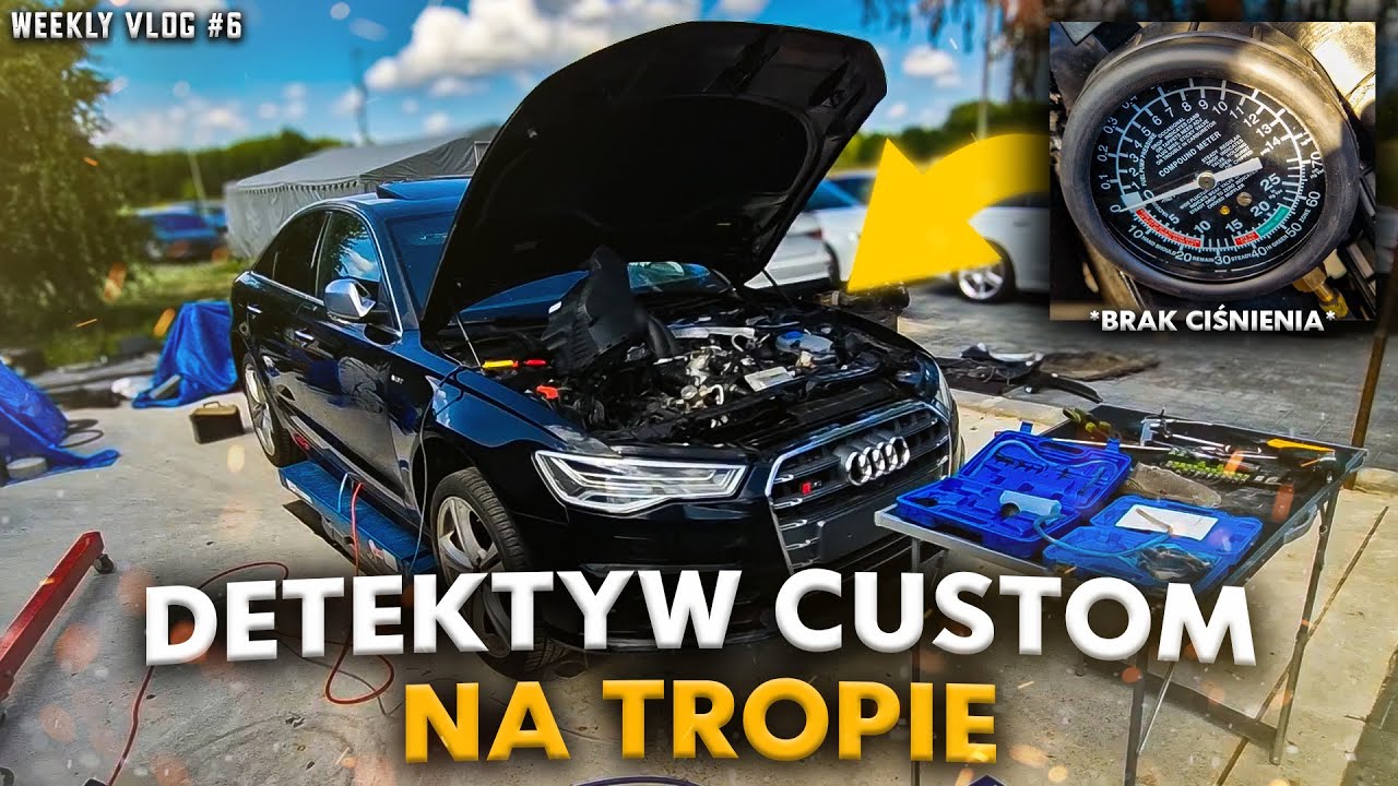 WEEKLY VLOG #6 ODBIOR SQ5 Z LAKIERU, PRZEROBKA MOCOWANIA RADARU POD GRILL RS3 W S3, DIAGNOZA KLAP S6