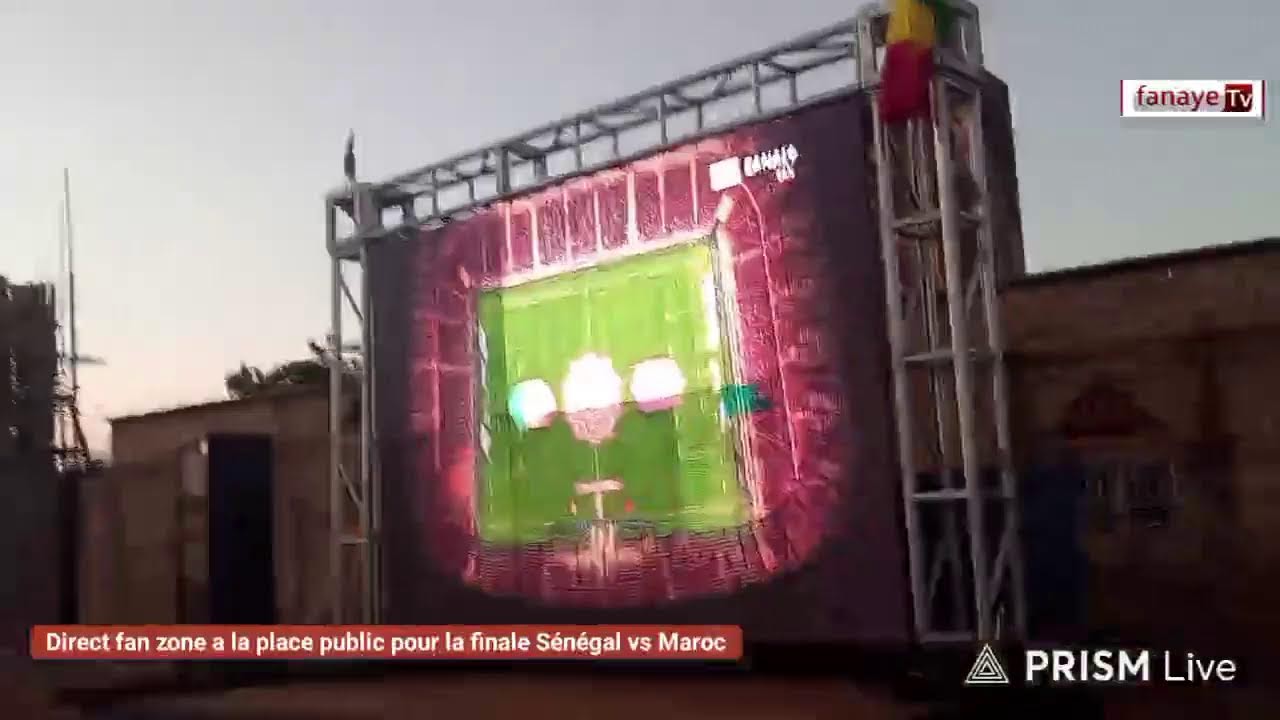 DIRECT FAN ZONE A LA PLACE PUBLIC DE FANAYE