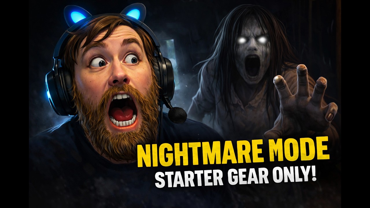 Phasmophobia Solo Investigation | Can I Survive Nightmare With Starter Gear?