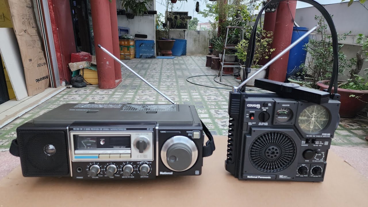 RADIO QUÂN ĐỘI NATIONAL PANASONIC HOA HẬU SIÊU HIẾM 