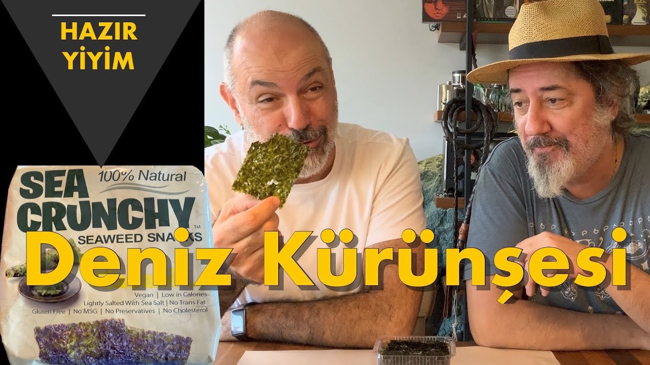 HAZIR YİYİM: DENİZ KÜRÜNŞESİ! Acılı Kuru Yosun! Denizden Babası Çıksa Yiyenler İçin!