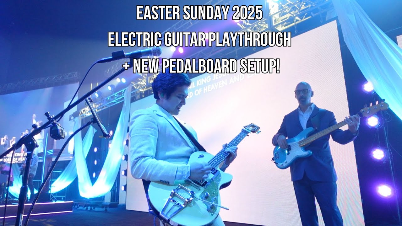 An Awesome Easter Sunday 2025 Worship Set | Electric Guitar Play-through