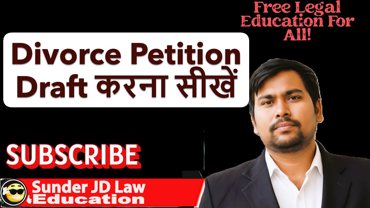 How to Draft a Divorce Petition Yourself? | Step-by-Step Legal Guide (2026)