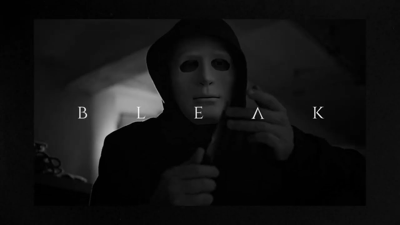 BLE&Lambda;K - Bleak feat. Chad Kapper of FRONTIERER  (Official Visualiser)
