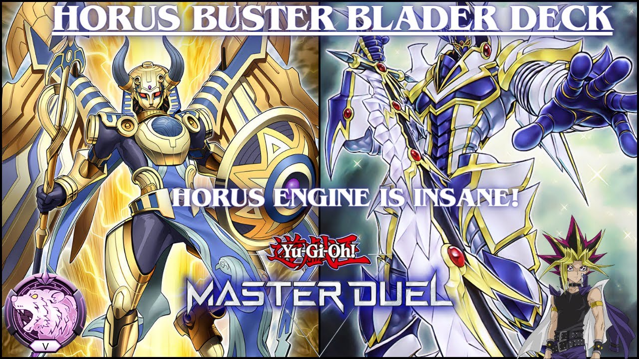 Horus Buster Blader! Horus is insane! Ranked Gameplay & Deck Profile! [Yu-Gi-Oh! Master Duel]