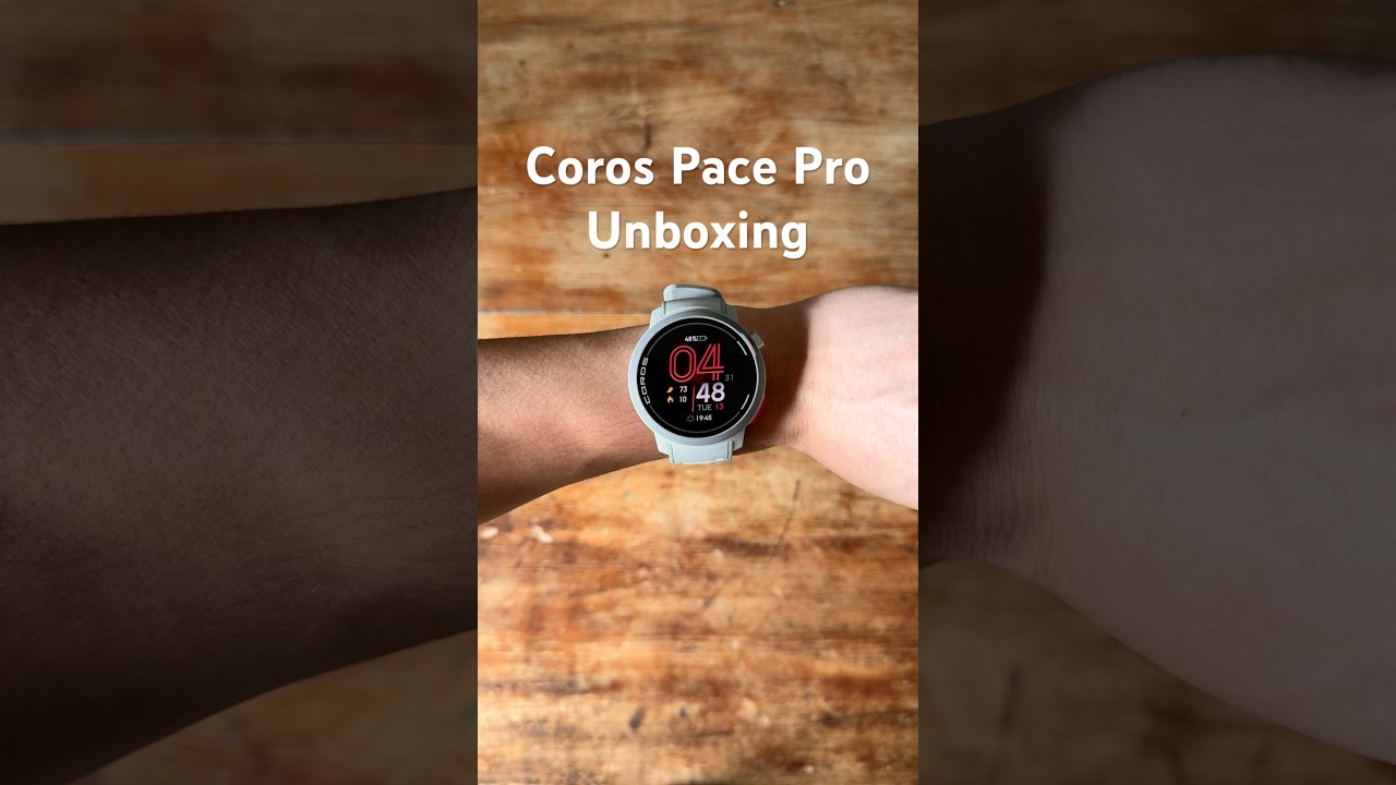 Coros Pace Pro Unboxing