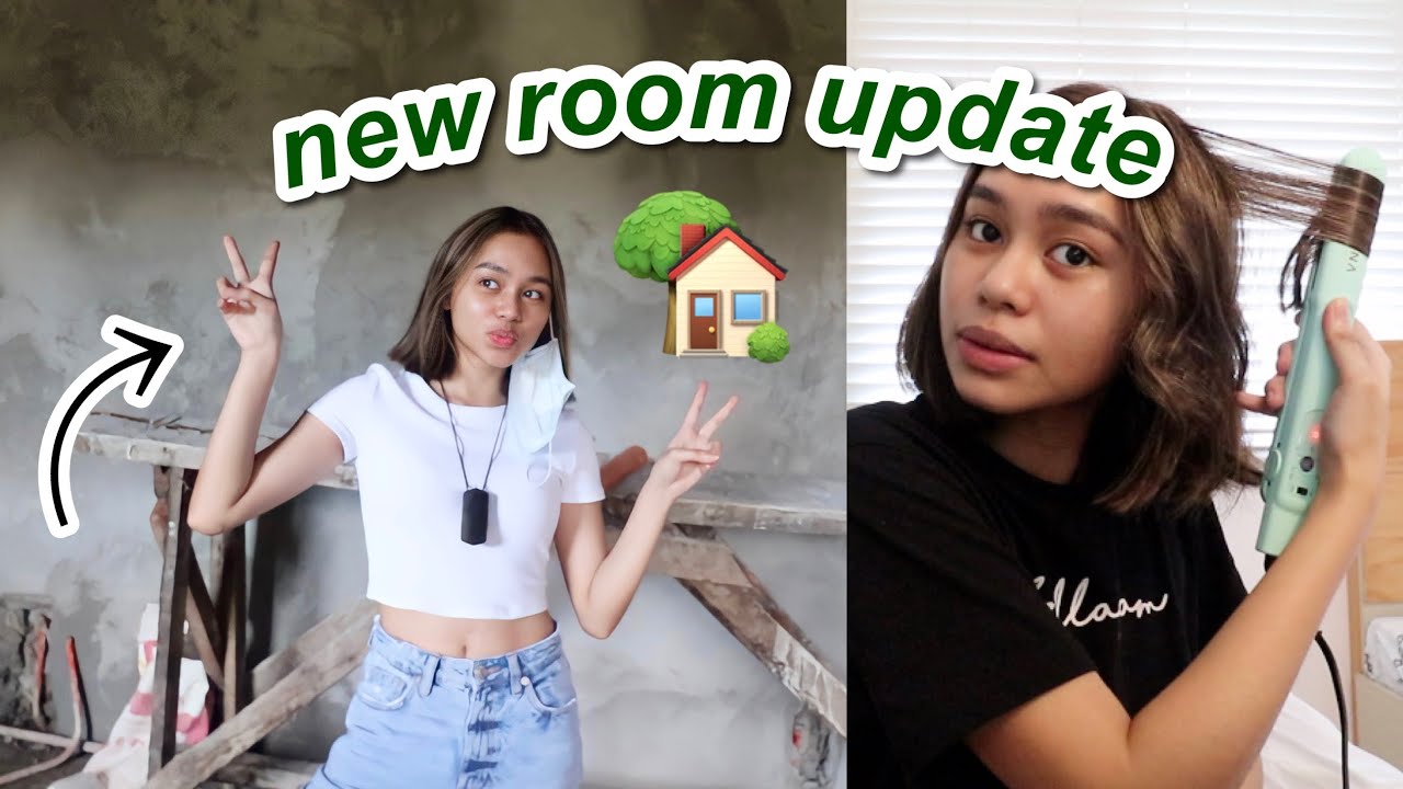 VLOGMAS 5: New Room Update + How I Curl My Hair! 👩🏻 | ThatsBella