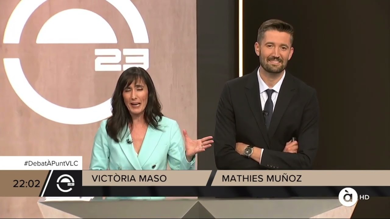 À Punt - Inici del debat municipal de València - 18.05.2023