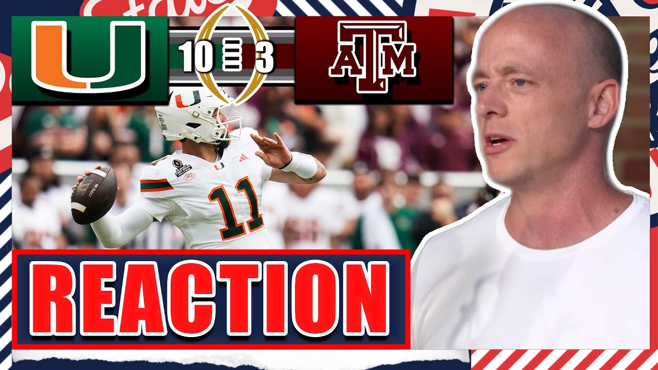 Miami Beats Texas A&M...CFP Reaction - Josh Pate's College Football Show