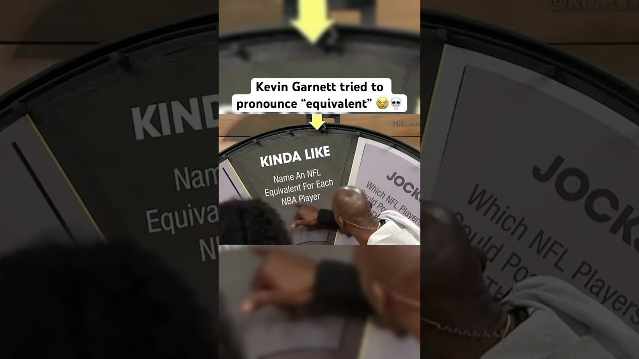 Kevin Garnett tried to pronounce &ldquo;equivalent&rdquo;