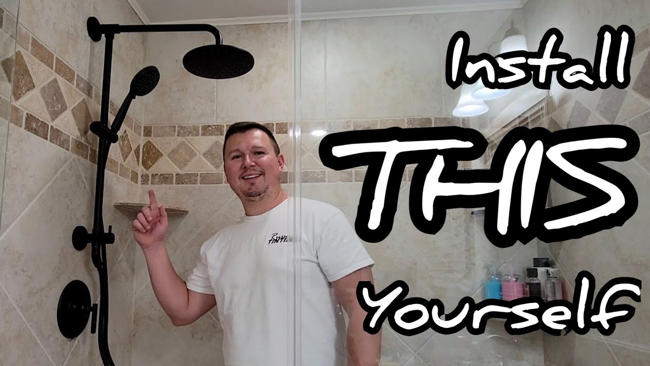 How to install RAINFALL SHOWER HEAD | BUDGET Rainfall Shower | DIY Shower Head update