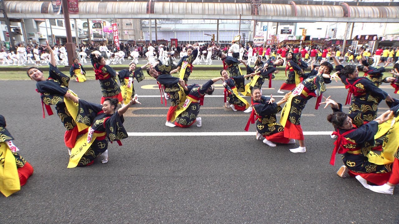 ヤング踊り連 @おはら祭(第4部/ダンスオハラ21) 2018-11-03T15:43