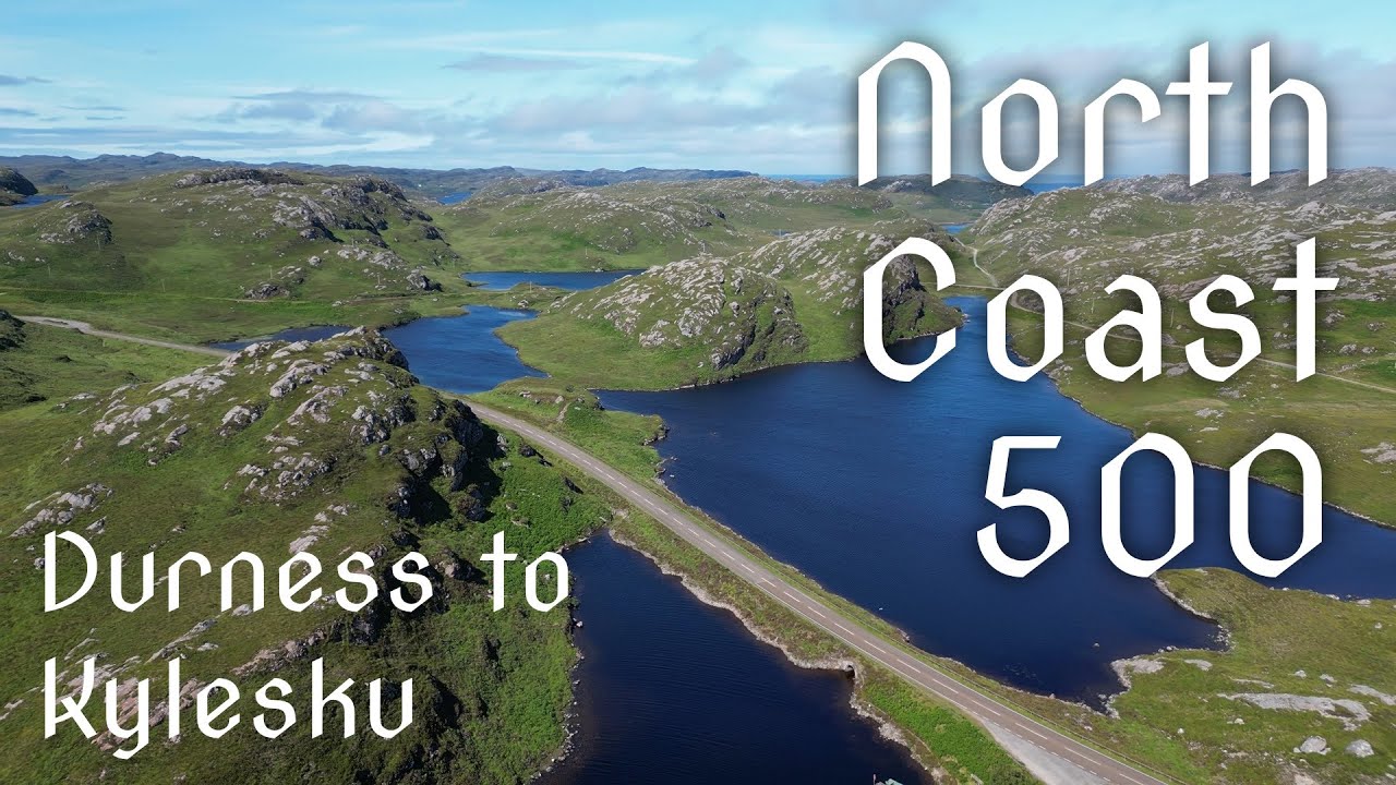Our favourite part of North Coast 500 between Durness and Kylesku - Scotland | 4K | DJI Mini 3 Pro
