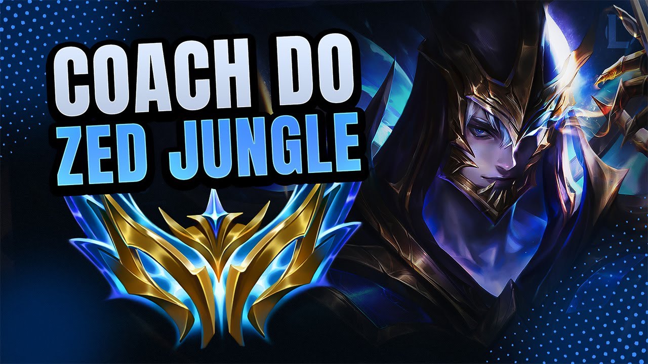 RECEBI COACH DE UM CHALLENGER!  (ZED JUNGLE)